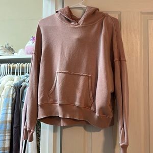 AE Pink Hoodie Sz SM